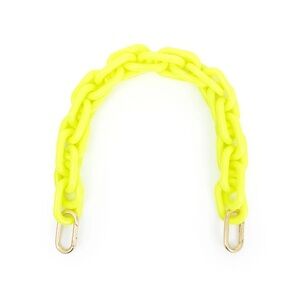 Clare V shortie strap - neon yellow